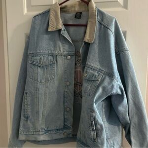 Warner Brother's cartoon denim jacket
